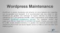 WordPress Website Maintenance – What it Means and Why it’s Necessary? PowerPoint PPT Presentation