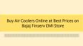 Buy Air Coolers Online at Best Prices on Bajaj Finserv EMI Store