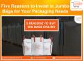 Five Reasons to Invest in Jumbo Bags for Your Packaging Needs PowerPoint PPT Presentation