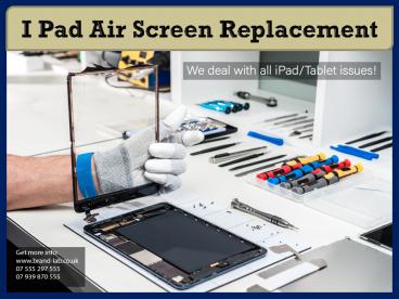 iPad Air Screen Replacement