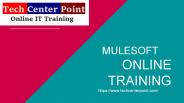Mulesoft Online Training | Get Certified in Mulesoft