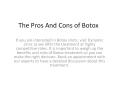 The pros and cons of Botox PowerPoint PPT Presentation