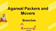 Agarwal Packers and Movers Locations