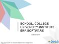 School, College & University ERP System solution providers - Genius Edusoft PowerPoint PPT Presentation