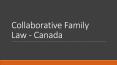 Collaborative Family Law - Canada PowerPoint PPT Presentation