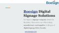 Boesign digital signage solutions PowerPoint PPT Presentation