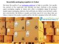 plastic packing bags supplier in dubai PowerPoint PPT Presentation