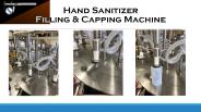 Hand Sanitizer Filling & Capping Machine