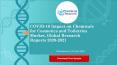 COVID 19 Impact on Chemicals for Cosmetics and Toiletries Market, Global Research Reports 2020 2021 PowerPoint PPT Presentation