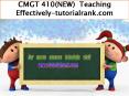 CMGT 410(NEW)  Teaching Effectively--tutorialrank.com PowerPoint PPT Presentation