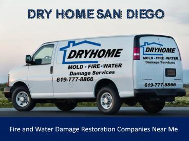 Fire and water damage restoration companies near me