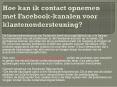 Facebook Nummer wij bieden betere online diensten PowerPoint PPT Presentation