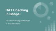 CAT Coaching in Bhopal (1)