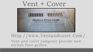 Modern Floor Grilles