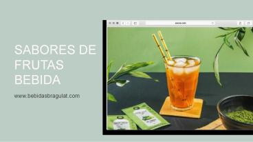 Sabores De Frutas Bebida