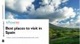 Best places to visit in Spain PowerPoint PPT Presentation