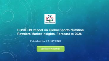 COVID-19 Impact on Global Sports Nutrition Powders Market Insights, Forecast to 2026