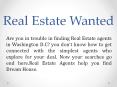 Real Estate Wanted PowerPoint PPT Presentation