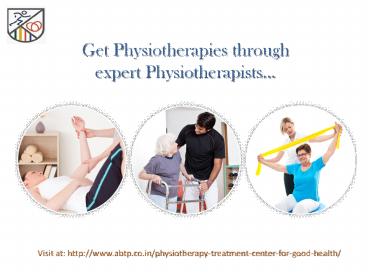 Physiotherapist in Mohali