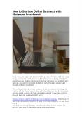 How to Start on Online Business with Minimum Investment PowerPoint PPT Presentation