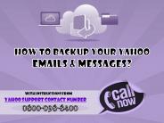 How to Backup Your Yahoo Emails?