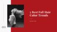 5 Best Fall Hair Color Trends - EZ Rack USA PowerPoint PPT Presentation