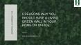 5 Reasons Why You Should Have a Living Green Wall in Your Home or Office PowerPoint PPT Presentation