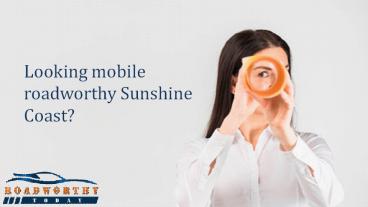 Now you can avail same day safety certificate Sunshine Coast.