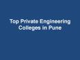 Top Private Engineering Colleges in Pune - MITAOE PowerPoint PPT Presentation