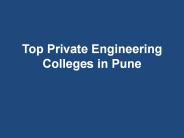 Top Private Engineering Colleges in Pune - MITAOE