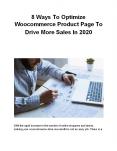 8 Ways To Optimize Woocommerce Product Page To Drive More Sales In 2020 PowerPoint PPT Presentation