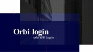orbilogin.net