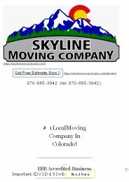 Moving company in Greeley
