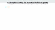 Challanges Faced By Website Translation Agency