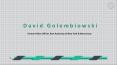 David Golembiowski (New York) - Possesses Exceptional Interpersonal Skills PowerPoint PPT Presentation