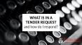 What is in a Tender Request and how do I respond? PowerPoint PPT Presentation