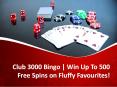 Club 3000 Bingo | Win Up To 500 Free Spins on Fluffy Favourites! PowerPoint PPT Presentation