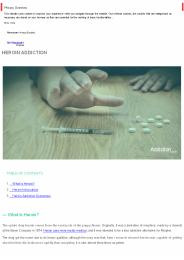 Heroin Addiction