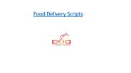 Food Delivery Scripts | Ready-Made Clone Scripts | DOD IT SOLUTIONS