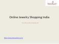 Buy Jewelry Online In Jaipur | Online Jewelry Shopping India