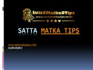 satta matak tips