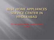 LG Service Center in Hyderabad
