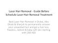 Laser Hair Removal - Guide Before Schedule Laser Hair Removal Treatment PowerPoint PPT Presentation