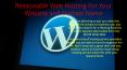 Reasonable Web Hosting For Your Website and Domain Name PowerPoint PPT Presentation