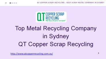 Metal Recycling Company in Sydney