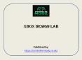 xbox design lab PowerPoint PPT Presentation