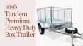 10x6 Tandem Premium Heavy Duty Box Trailer PowerPoint PPT Presentation