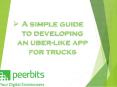 A simple guide to developing an Uber-like app for trucks PowerPoint PPT Presentation