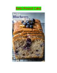 Keto Pound Cake