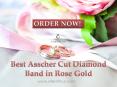 Order Best Asscher Cut Diamond Band in Rose Gold - www.eternityus.com PowerPoint PPT Presentation